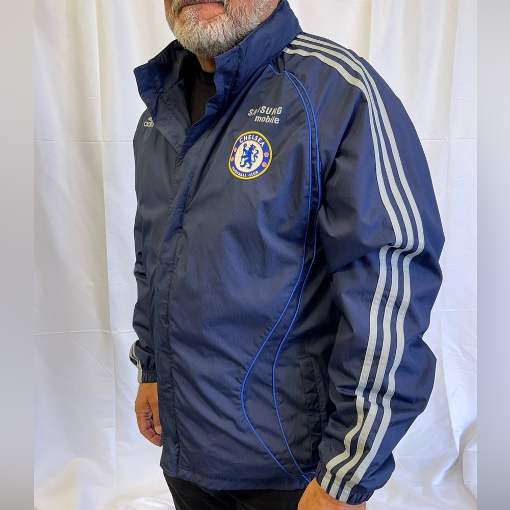 Men’s Large Adidas Chelsea Windbreaker Jacket